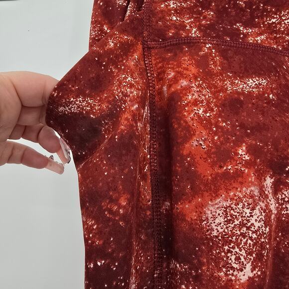 All In Motion Women's Perforated Mesh Leg Opening Active Leggings Orange XXL‎ - Picture 8 of 9